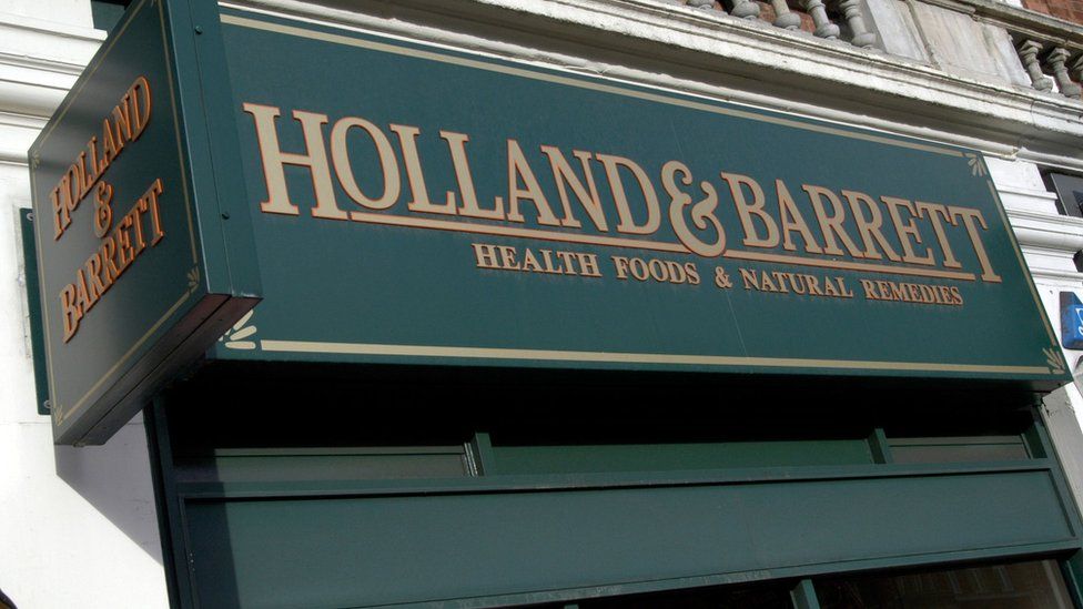 Holland & Barrett sign