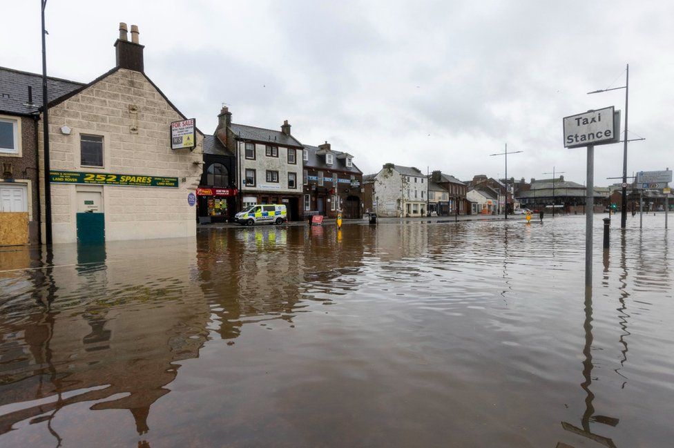 Dumfries flooding