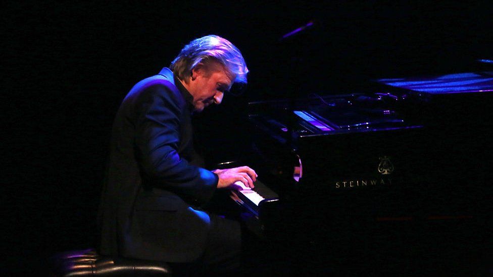 classical pianist Barry Douglas performs at 'Imagining Ireland' a musical conversation between Ireland and England through the songs of the last hundred years at Southbankcentre's the Royal Festival Hall on April 29, 2016 in London
