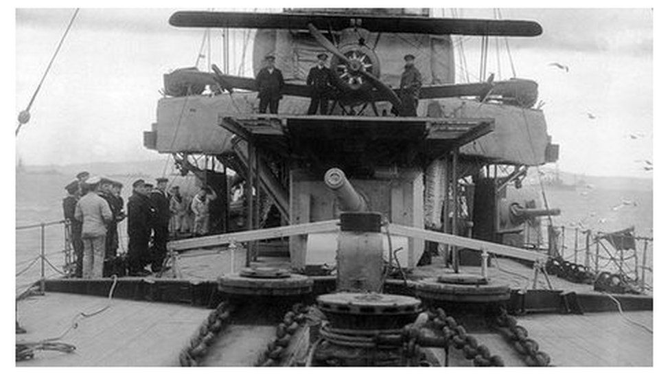 HMS Caroline during World War One