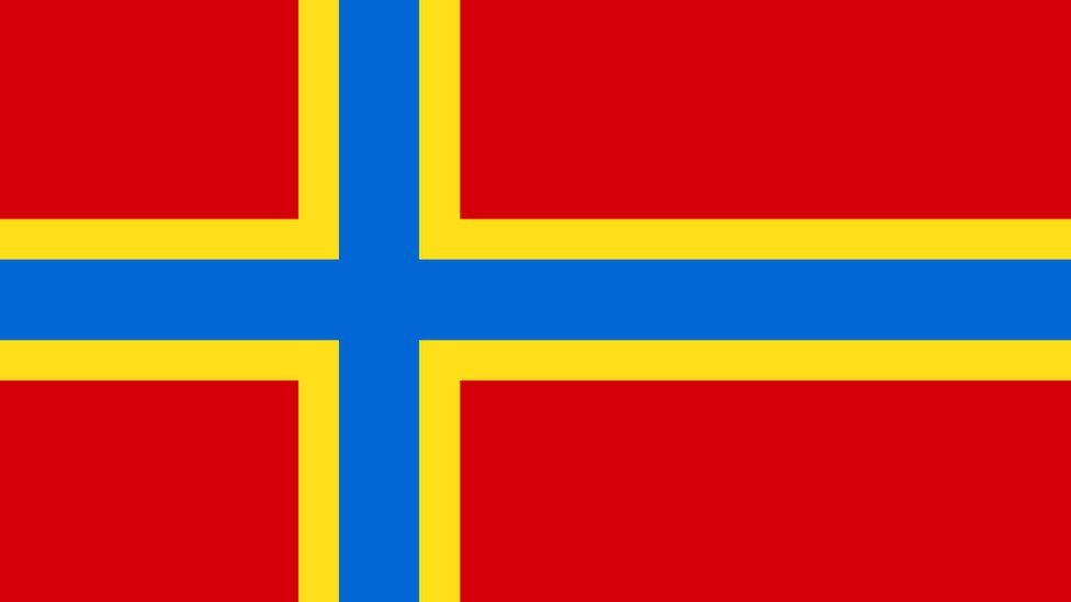 Orkney's flag