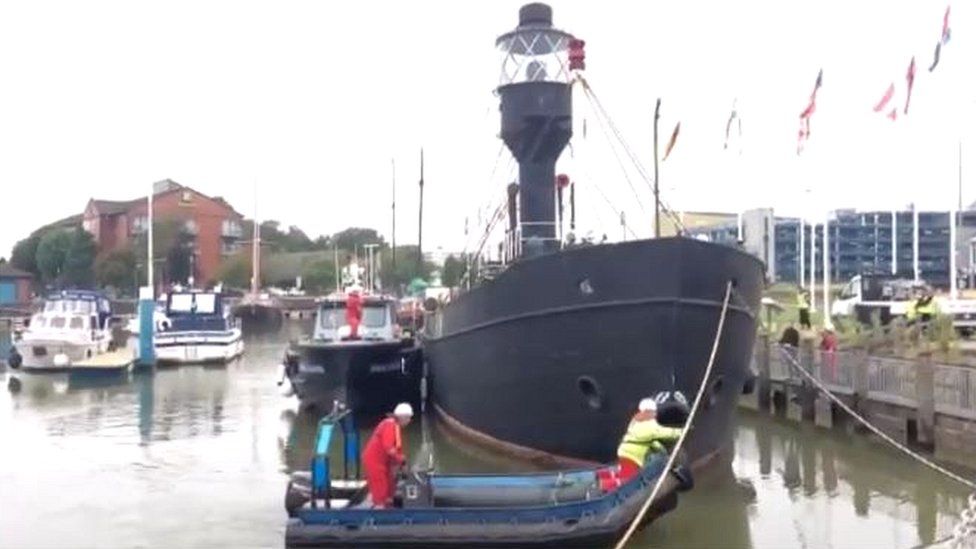Spurn lightship in Hull
