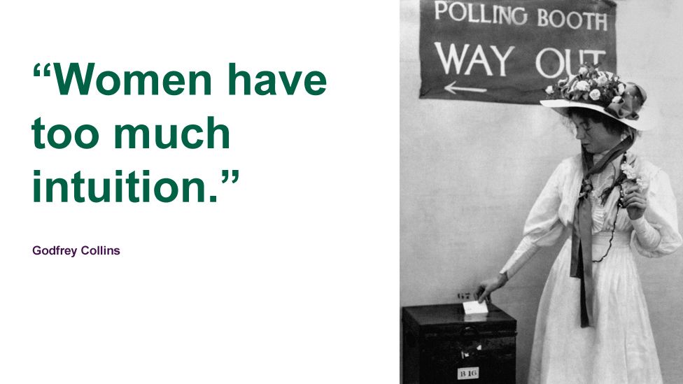 Women's Suffrage: 10 Reasons Why Men Opposed Votes For Women - BBC News