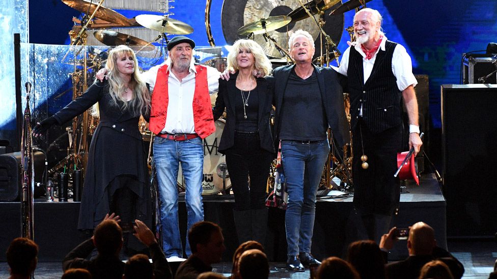 Fleetwood Mac on stage in 2018