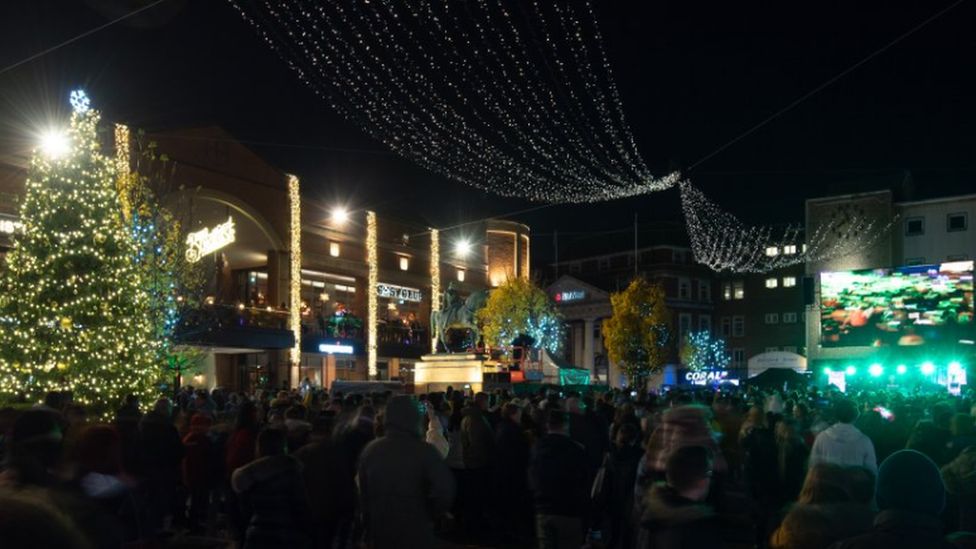 Coventry Christmas light switch-on event