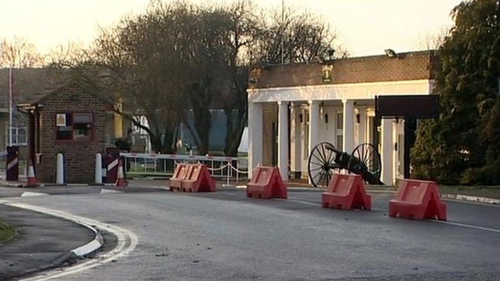 Empty Bassingbourn Barracks 'costs MoD £1m' BBC News