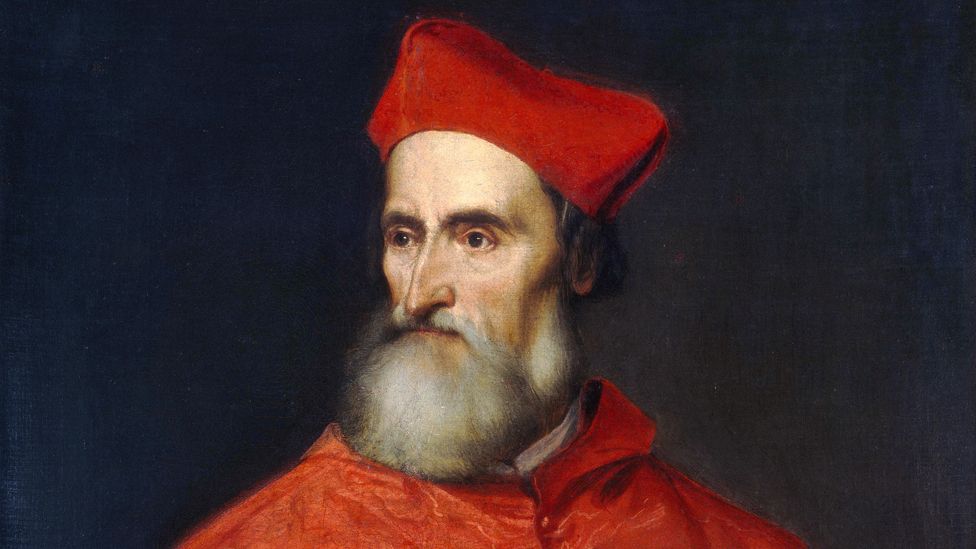 Pietro Bembo, painted by Titian