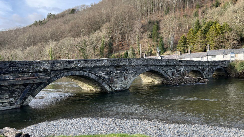 Dyfi bridge New road opens tackling long diversion BBC News