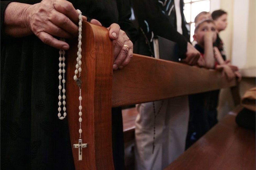 Chaldean Catholic Christians in Baghdad (file photo)