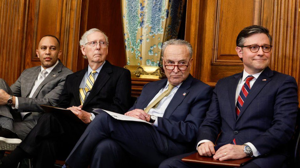 The top four congressional leaders