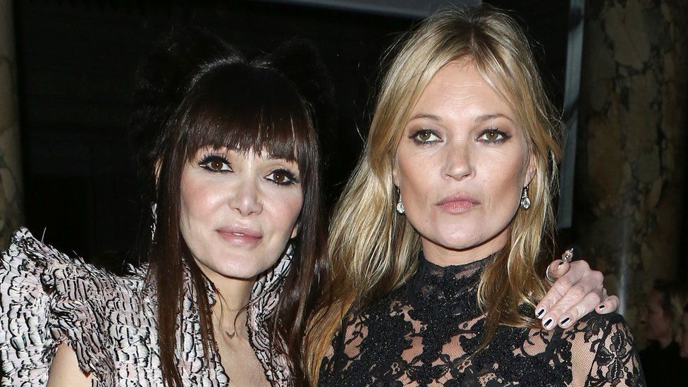 Annabelle Neilson and Kate Moss