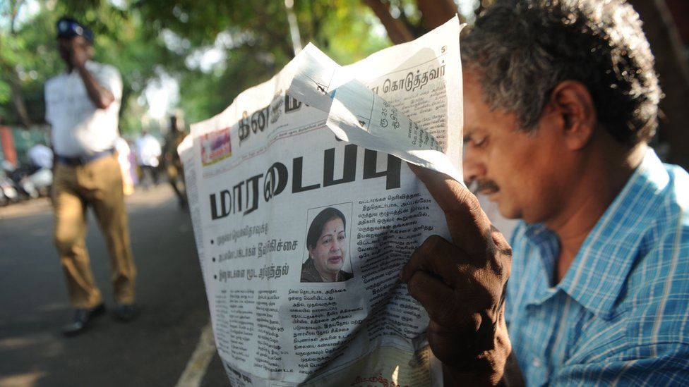 India's Jayaram Jayalalitha still 'critical' after heart attack - BBC News