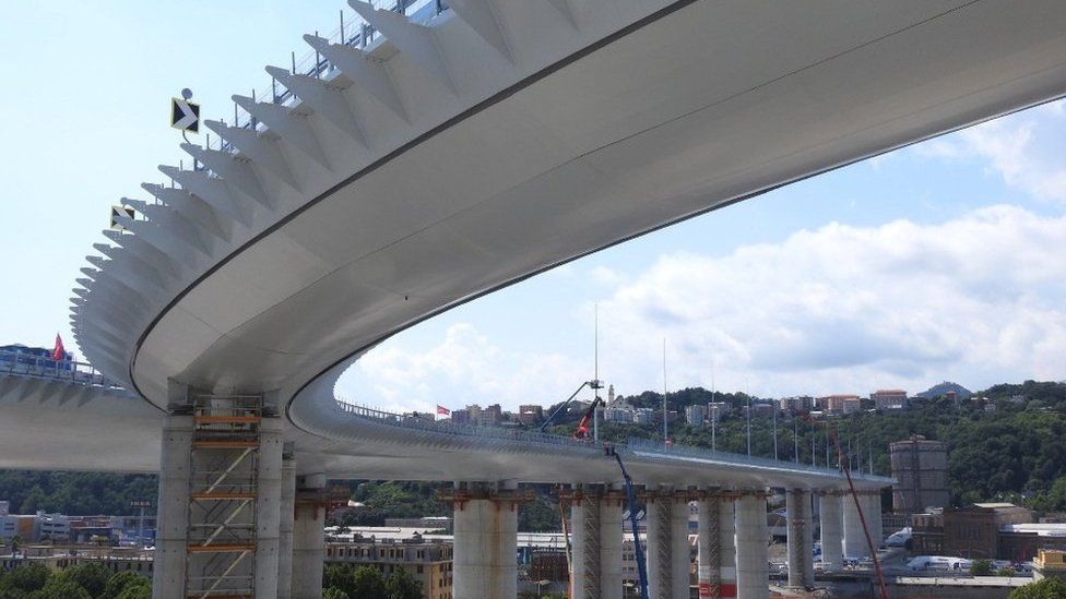Renzo Piano's new bridge in Genoa