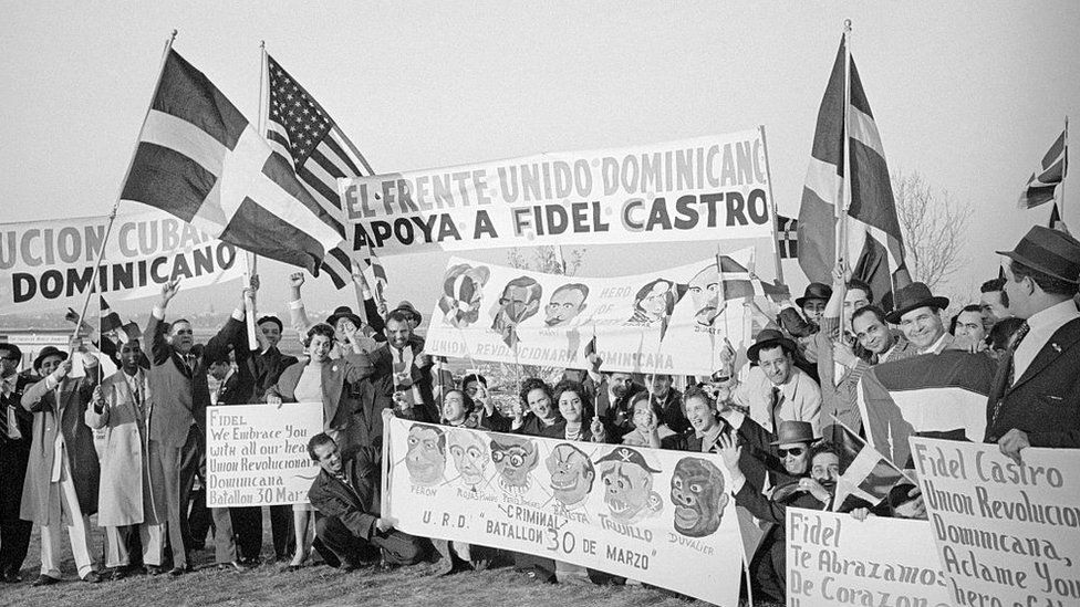 Tras el triunfo de la revolución en Cuba, algunos grupos de exilados dominicanos esperaban que Castro les ayudara a derrocar a Trujillo.