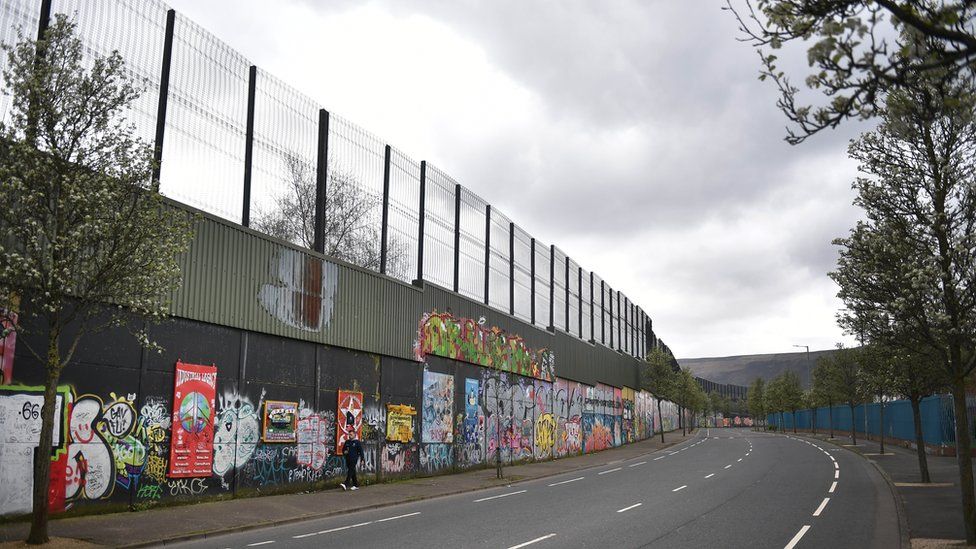 Murals along Belfast's peace walls are a highlight of many taxi tours