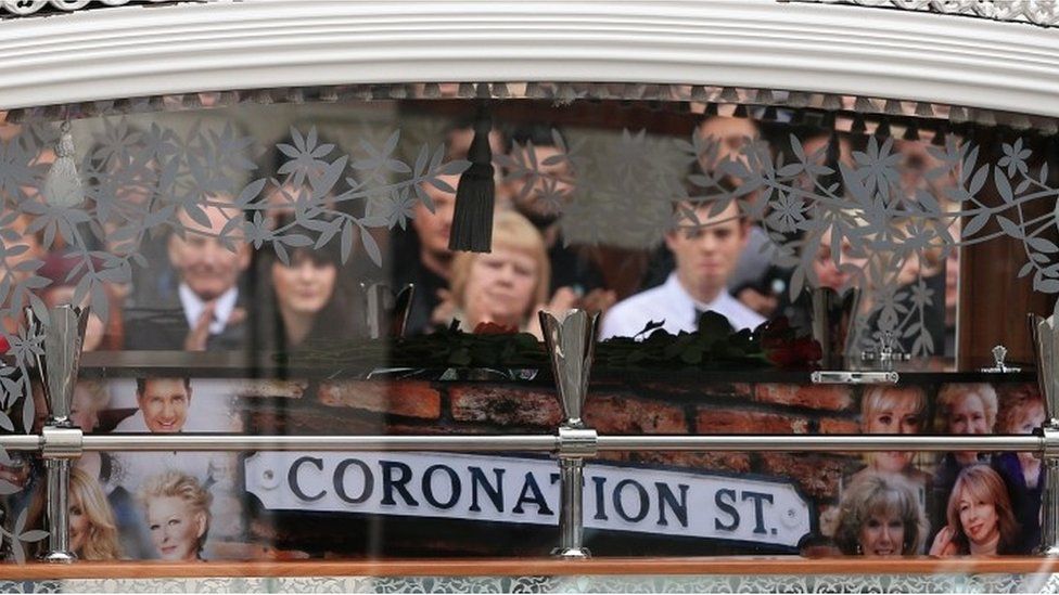 Coronation Street coffin