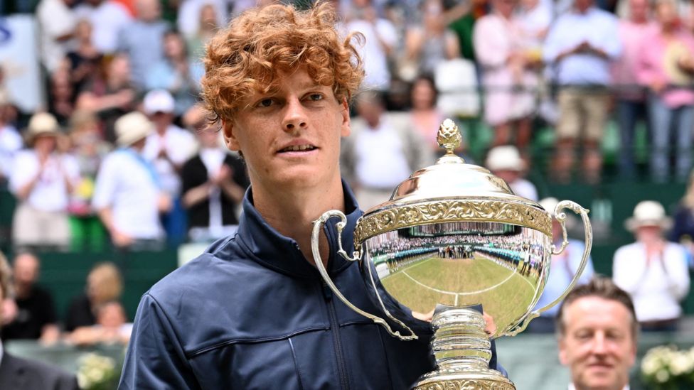 Halle Open: Jannik Sinner beats Hubert Hurkacz for first title as world ...