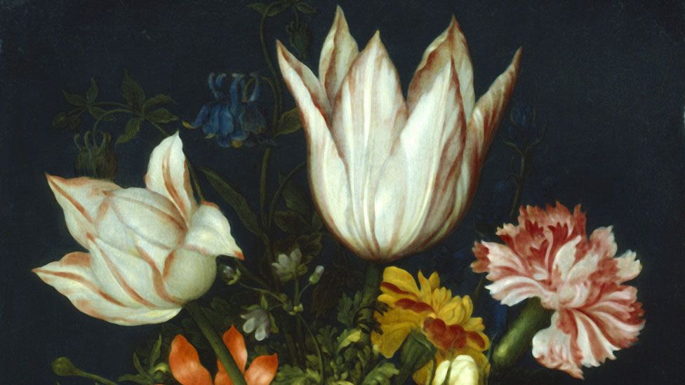 Ambrosius Bosschaert painting from the early 17th century