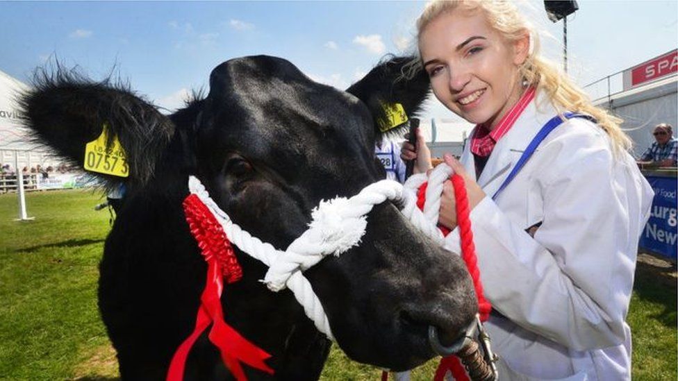 The annual Balmoral Show is located on the site of the former Maze prison near Lisburn