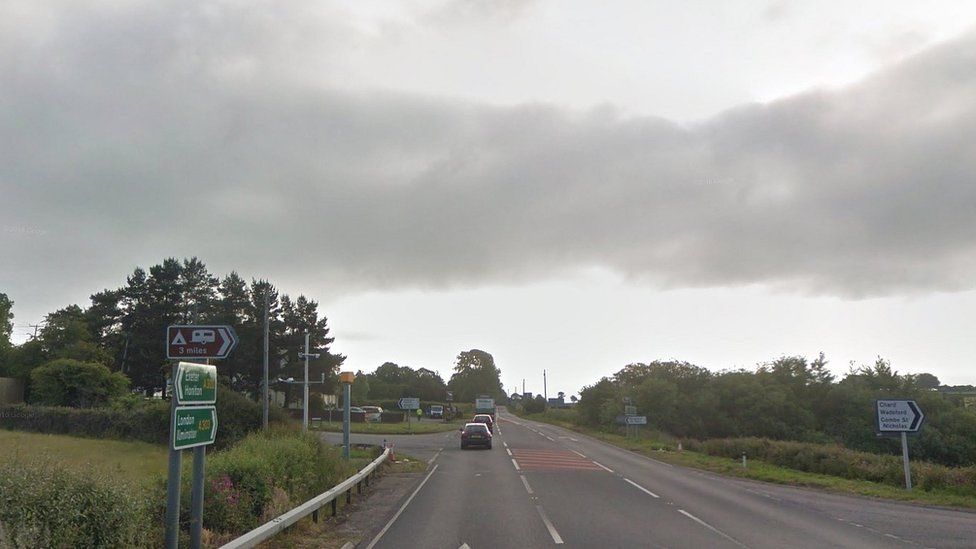 A303 Buckland St Mary death crash couple named BBC News