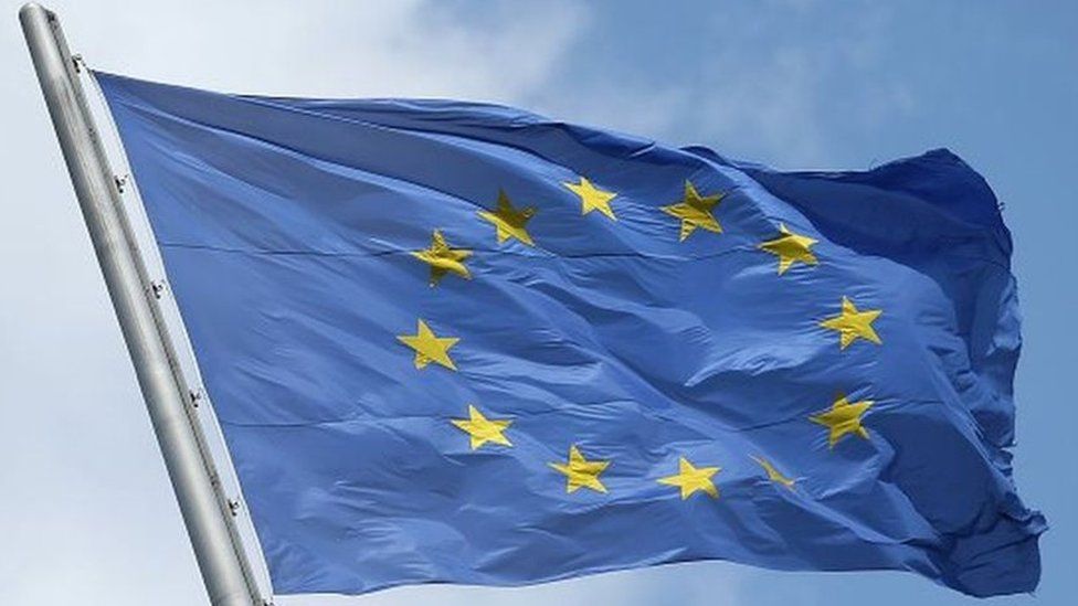 A European Union flag