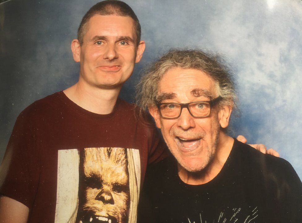 Paul Smith with Peter Mayhew