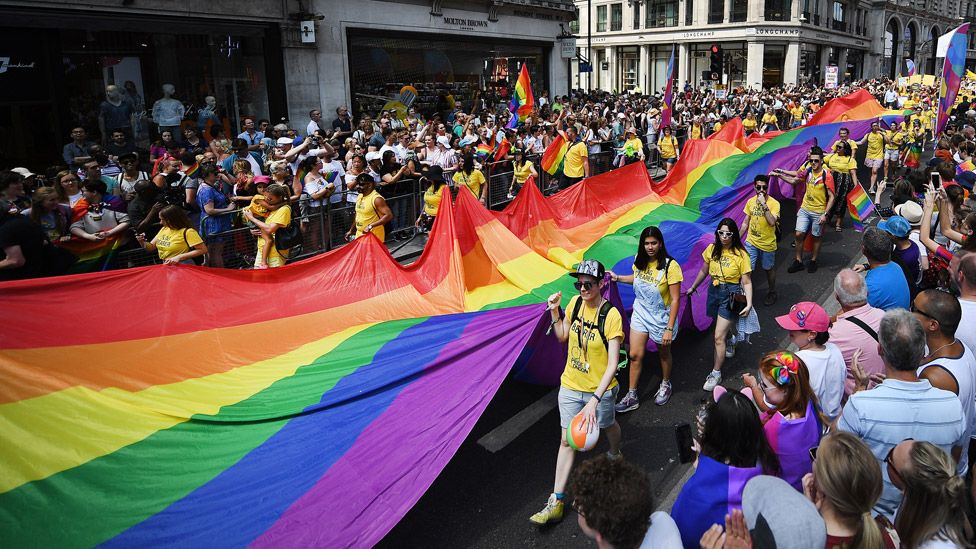 Pride In London parade 2018