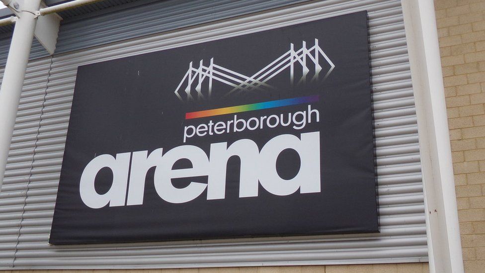 Peterborough Arena sign