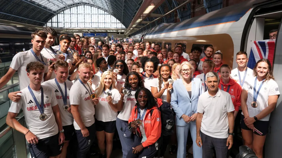 Team GB Returns from Olympics: 'Exhausted but Elated'.