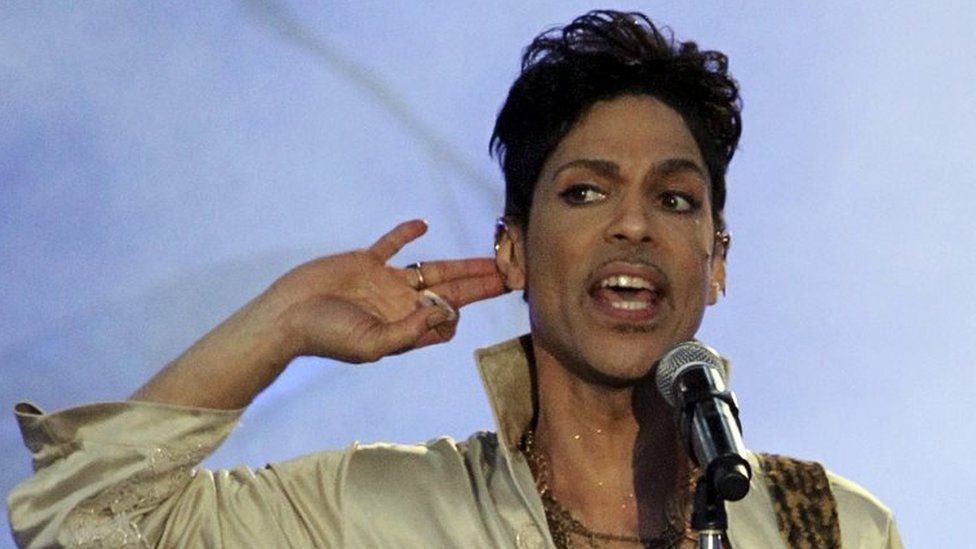 Prince performs in the UK. Photo: July 2011