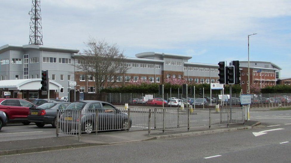 South Wales Police HQ in Bridgend