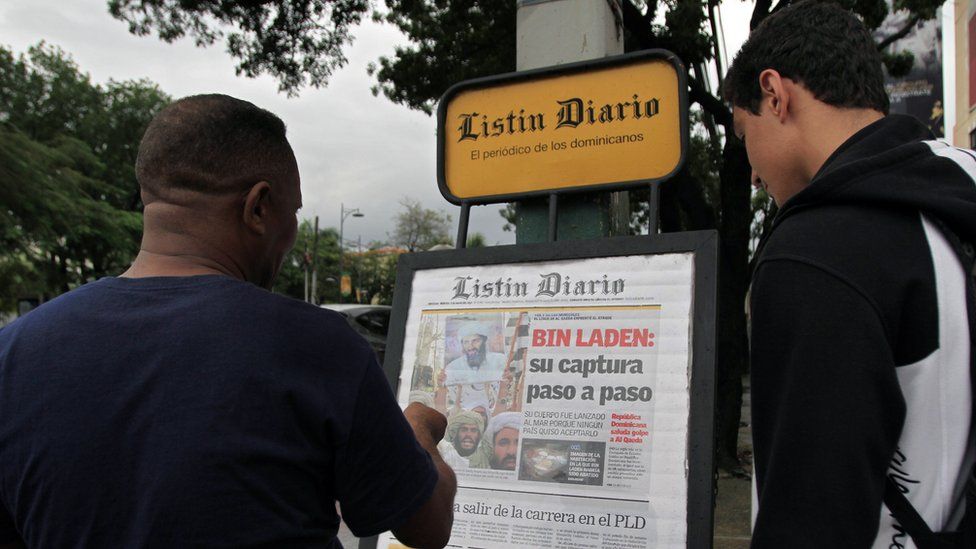 Dominican Republic newspaper kiosk