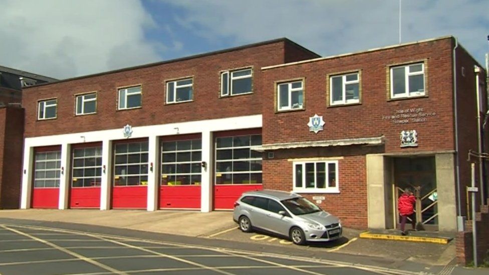 IOW fire station