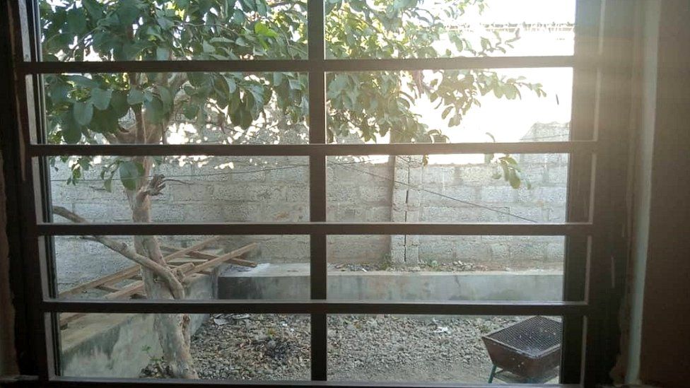 A view through Arthur's window in Zambia