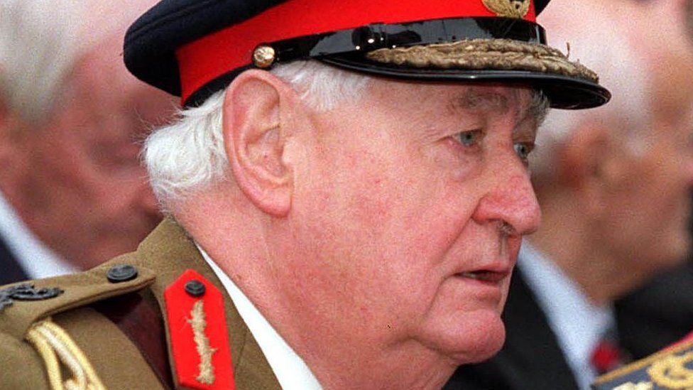 Lord Bramall in 2000