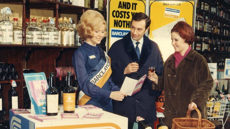 Barclaycard being sold in 1966