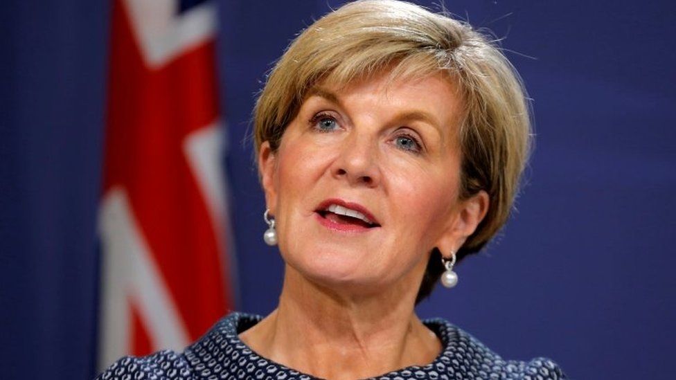 Julie Bishop Ex Contender For Australian Pm To Leave Politics Bbc News