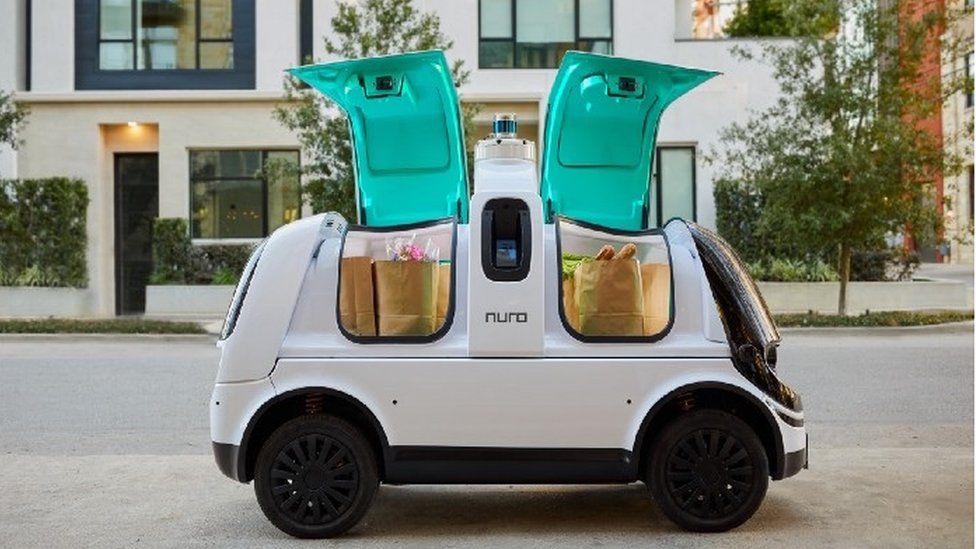 Nuro Set To Be California S First Driverless Delivery Service Bbc News