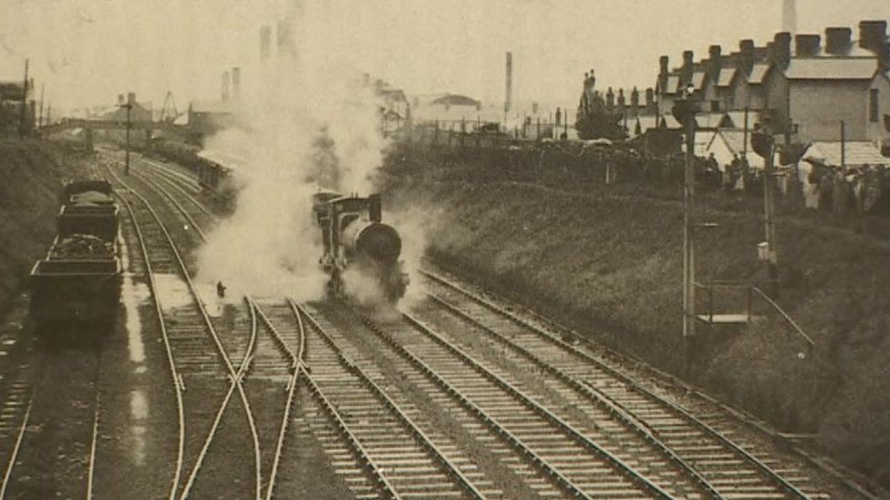 photo of the old railway