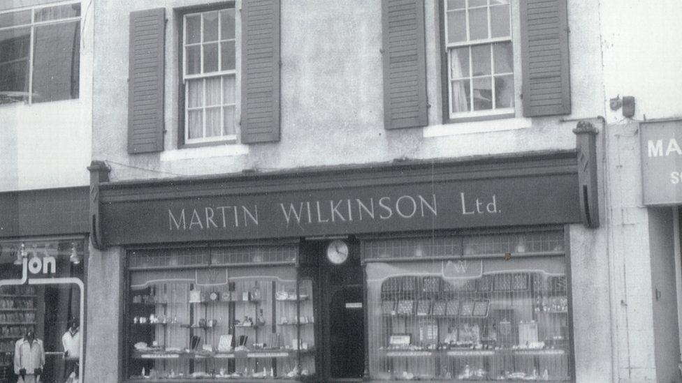 The previous premises of the business, which operated in Kinson House, Queen Street from 1928 to 1974