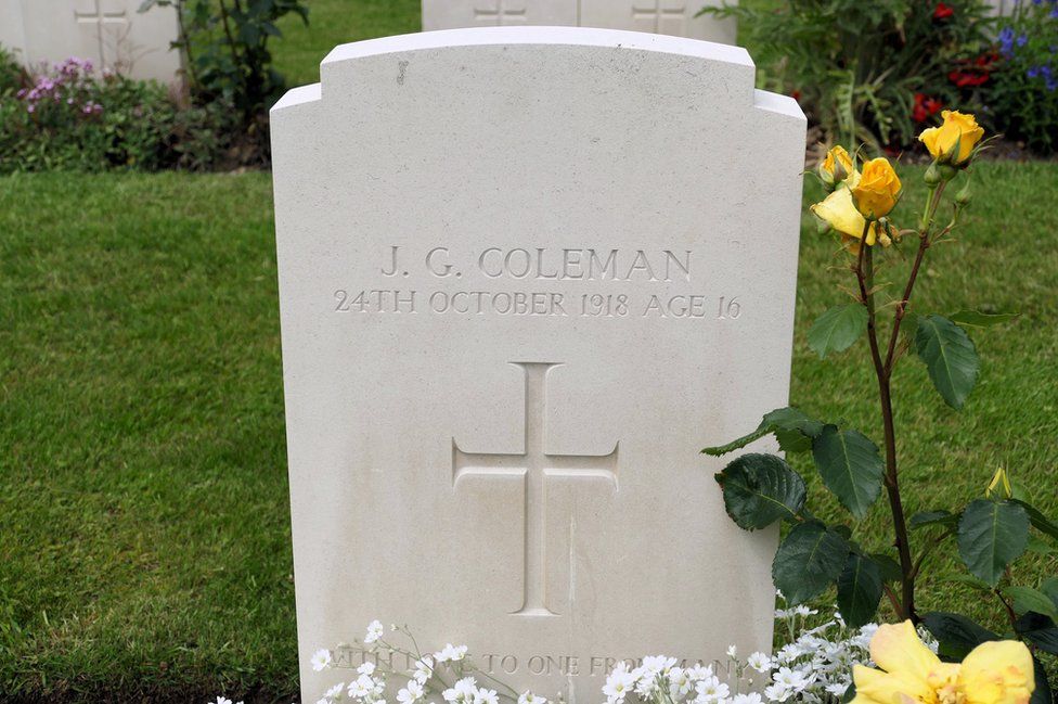 John Coleman's grave