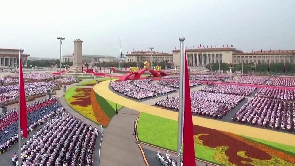 Celebrations in Tiananmen Square
