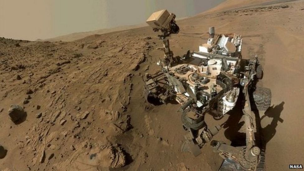 Mars Curiosity rover: Methane gas source found on Mars - BBC Newsround