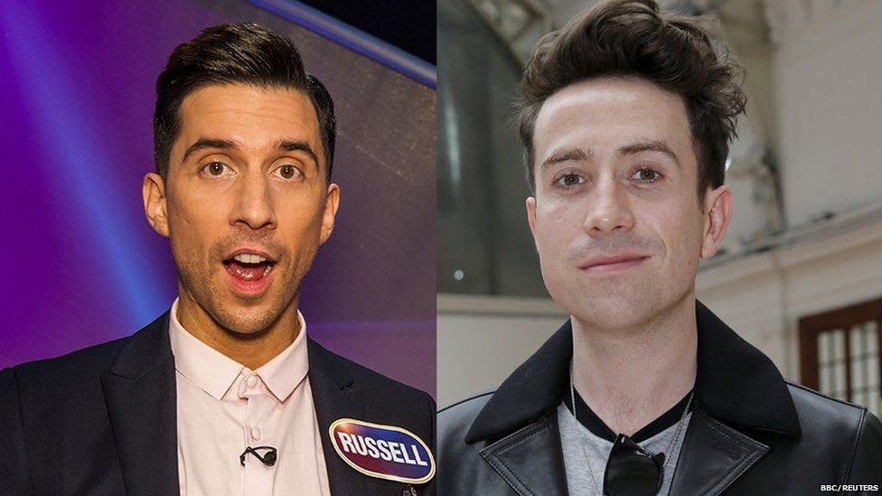 Russell Kane and Nick Grimshaw