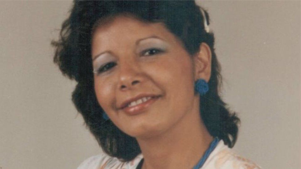 An old photo of Adriana Rivas from the documentary made by her niece, Lissette Orozco