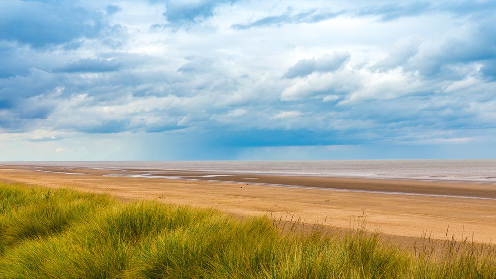 A section of the Lincolnshire coast at Mablethorpe
