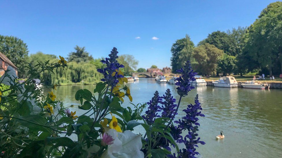 By the River Thames in Abingdon