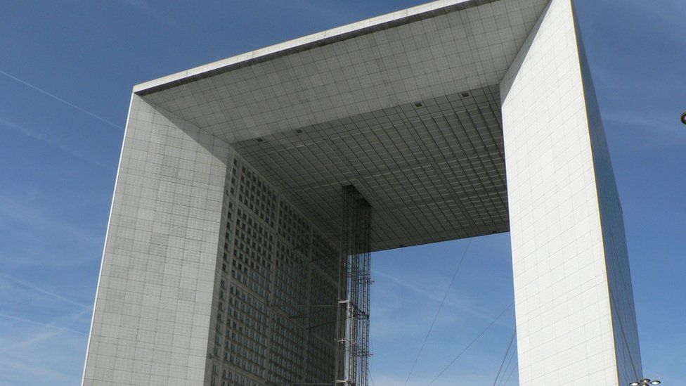 Grande Arche at La Defense, Paris