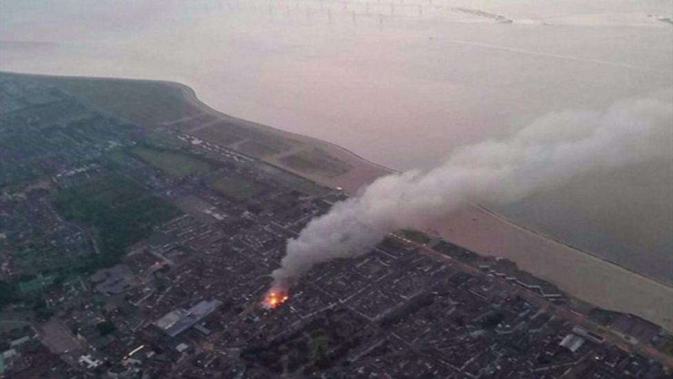 Great Yarmouth fire Blaze a 'tragedy' for the town BBC News