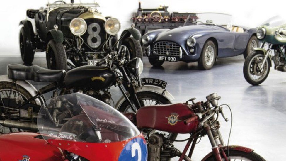 Robert White Collection of motorcycles and cars